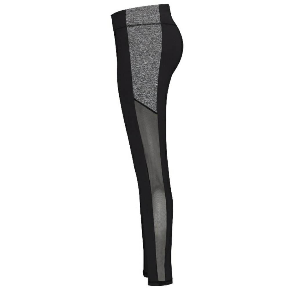 ‼️3 for $12‼️NWT Black Jogger Pants / Exercise Leggings with Pockets and Mesh - Picture 2 of 7